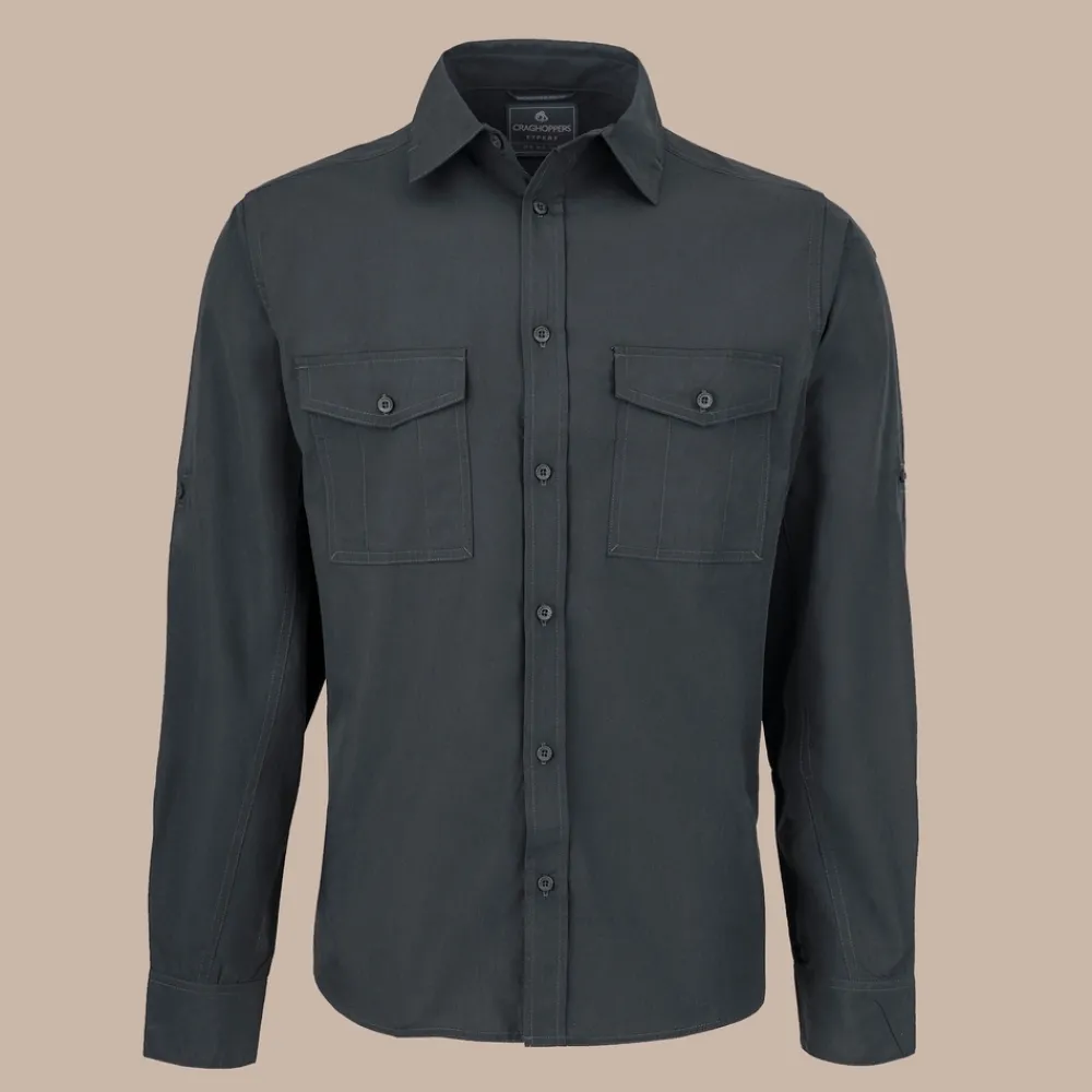 Hot Expert Mens Kiwi Long Sleeved Shirt | Desert|Mediterranean