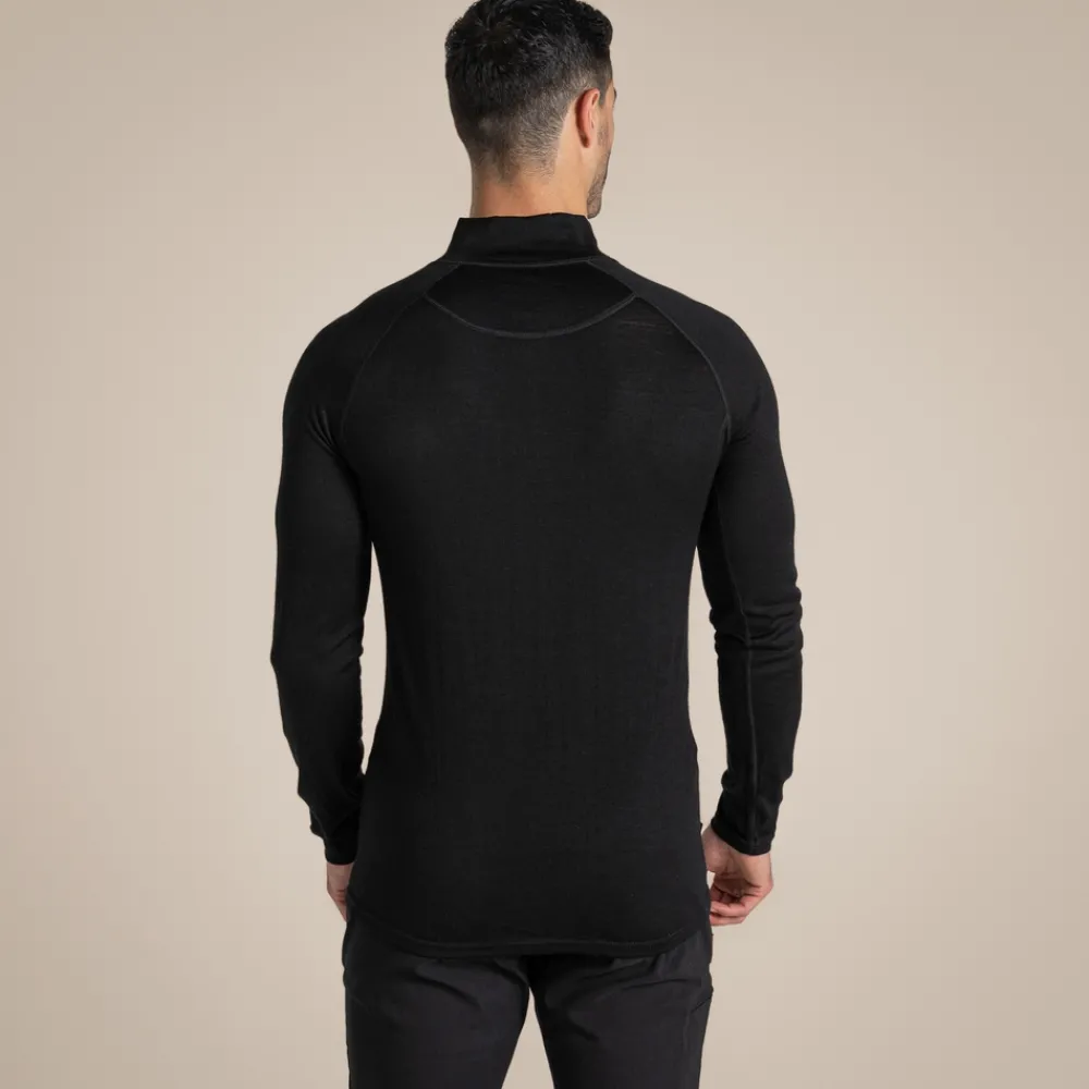 Clearance Expert Mens Merino Half Zip Long Sleeved Baselayer II | T-Shirts & Tops|Long Sleeve