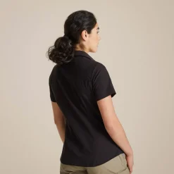 New Expert Womens Kiwi Short Sleeved Shirt | Women Desert|Insect Defence