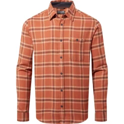 Hot Lough Long Sleeved Check Shirt | Tropical|Desert