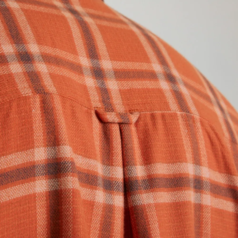 Hot Lough Long Sleeved Check Shirt | Tropical|Desert