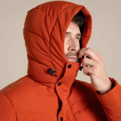 Outlet Men's Aaron Downlike Hooded Jacket | Jungle|Insulated Jackets