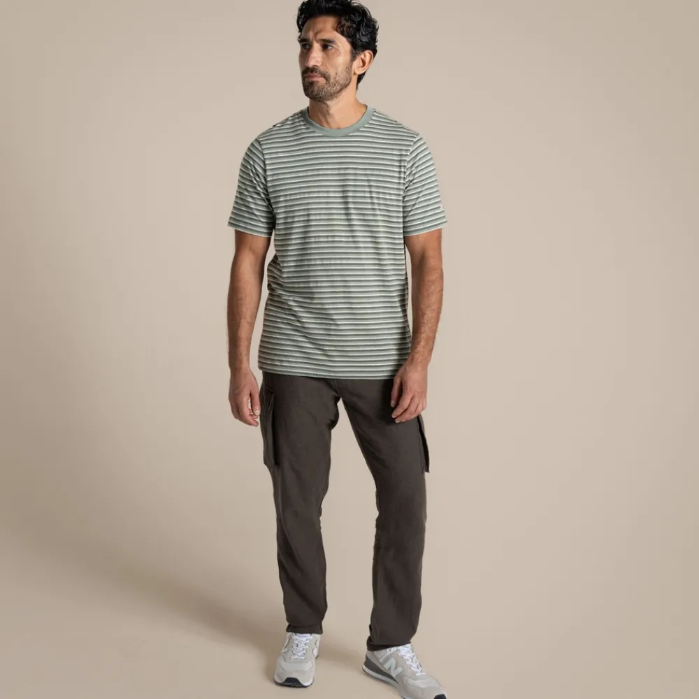 Clearance Men's Buffon Short Sleeved T-Shirt | Desert|Mediterranean