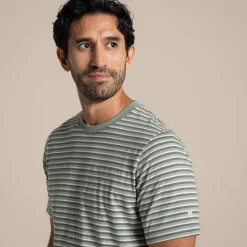 Clearance Men's Buffon Short Sleeved T-Shirt | Desert|Mediterranean