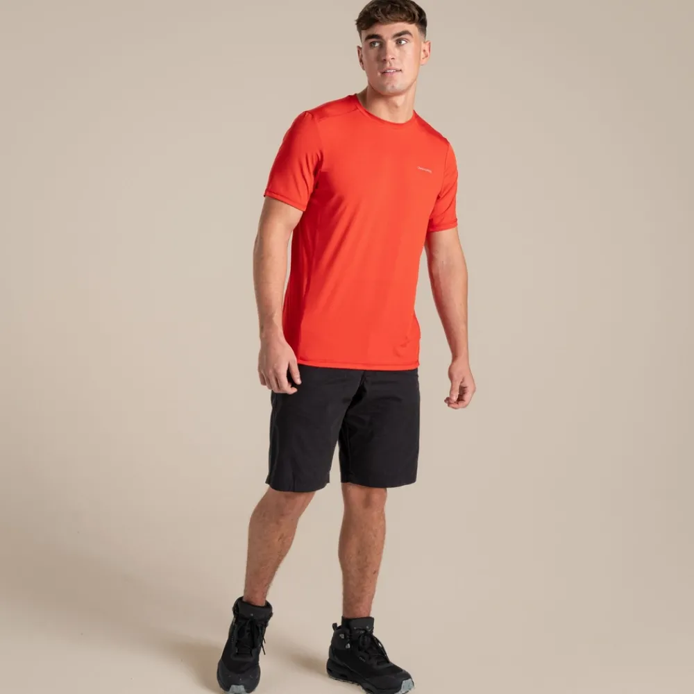 Outlet Men's Charon Short Sleeved T-Shirt | Hiking Holiday|Desert