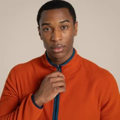 Sale Men's CO2 Renu Full Zip Fleece | Hiking Holiday|Fleece