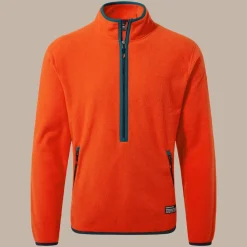 Clearance Men's CO2 Renu Half Zip Fleece | Hiking Holiday|Fleece