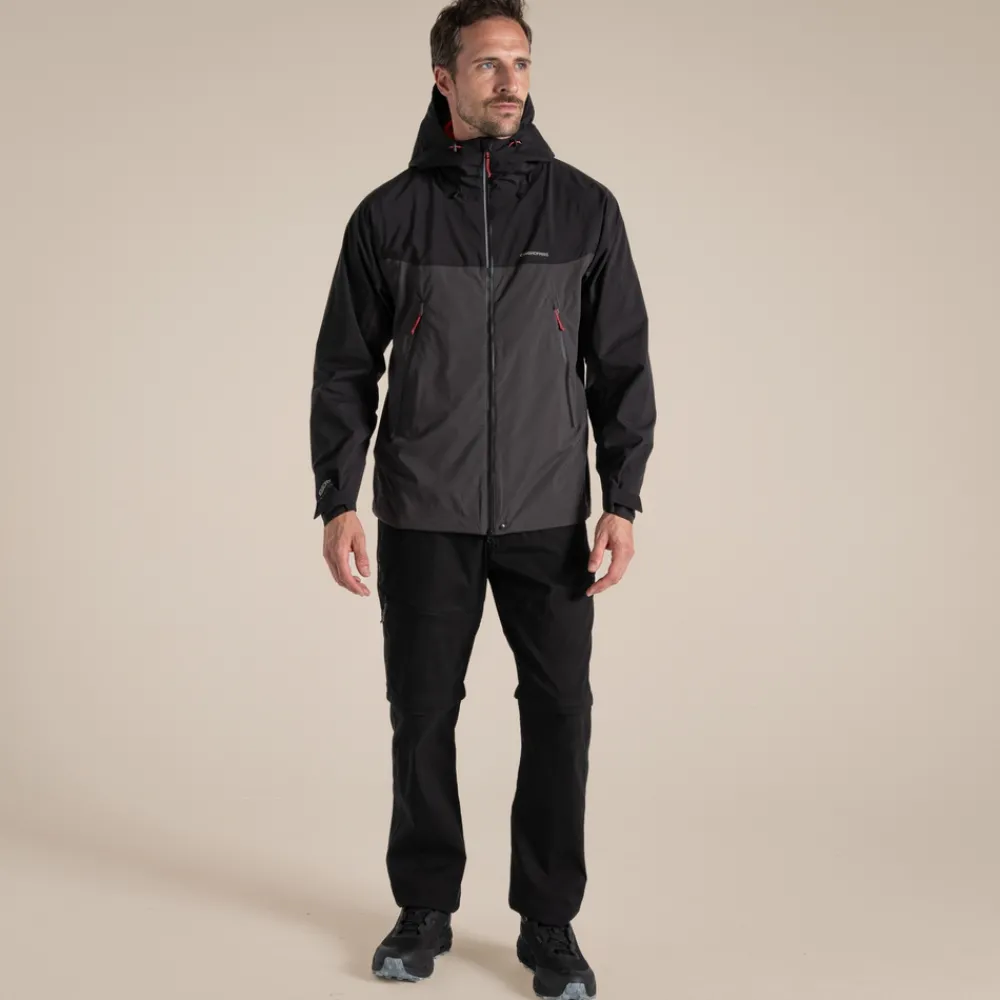 Clearance Men's Diggory Stretch Waterproof Jacket | Hiking Holiday|Jungle