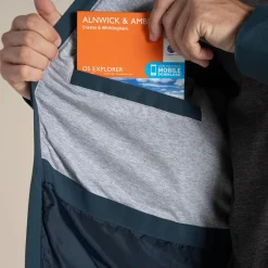 Outlet Mens' Harslow Waterproof Jacket | Jungle|Waterproof Jackets