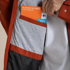 New Mens' Harslow Waterproof Jacket | Jungle|Waterproof Jackets