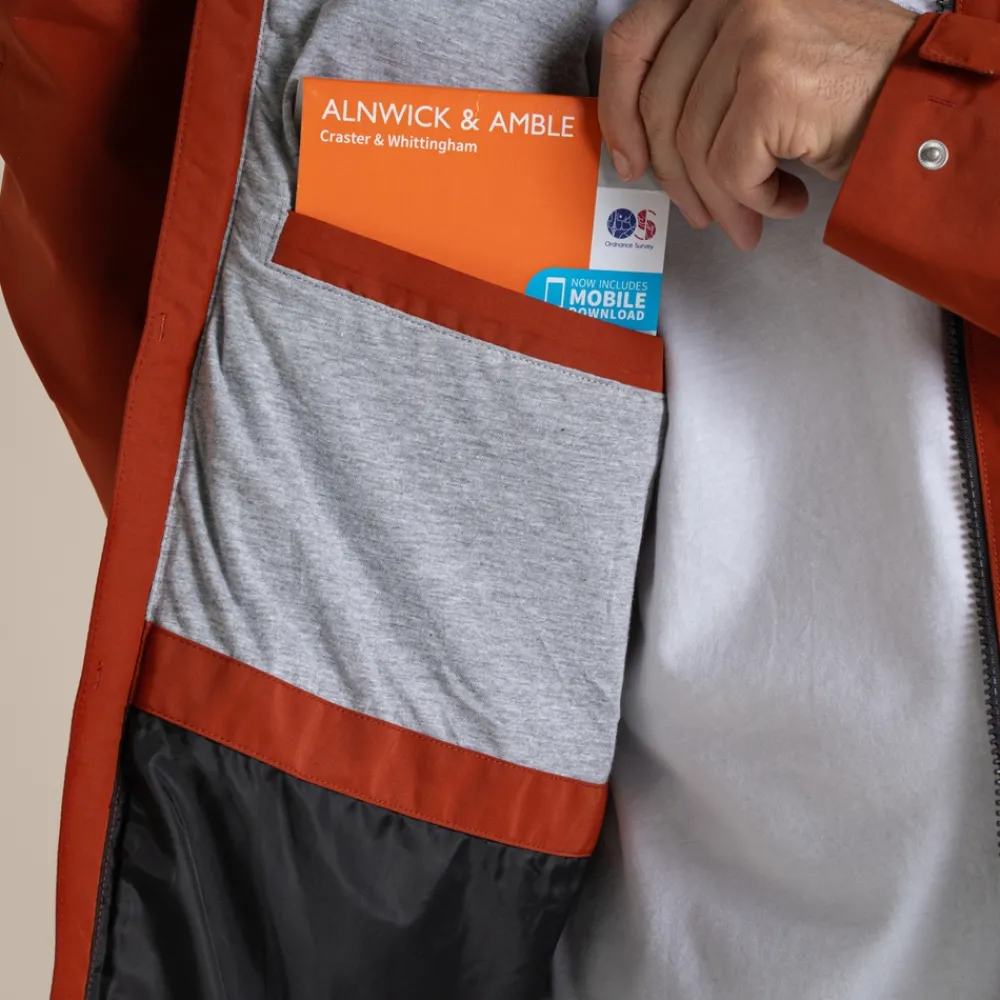 New Mens' Harslow Waterproof Jacket | Jungle|Waterproof Jackets