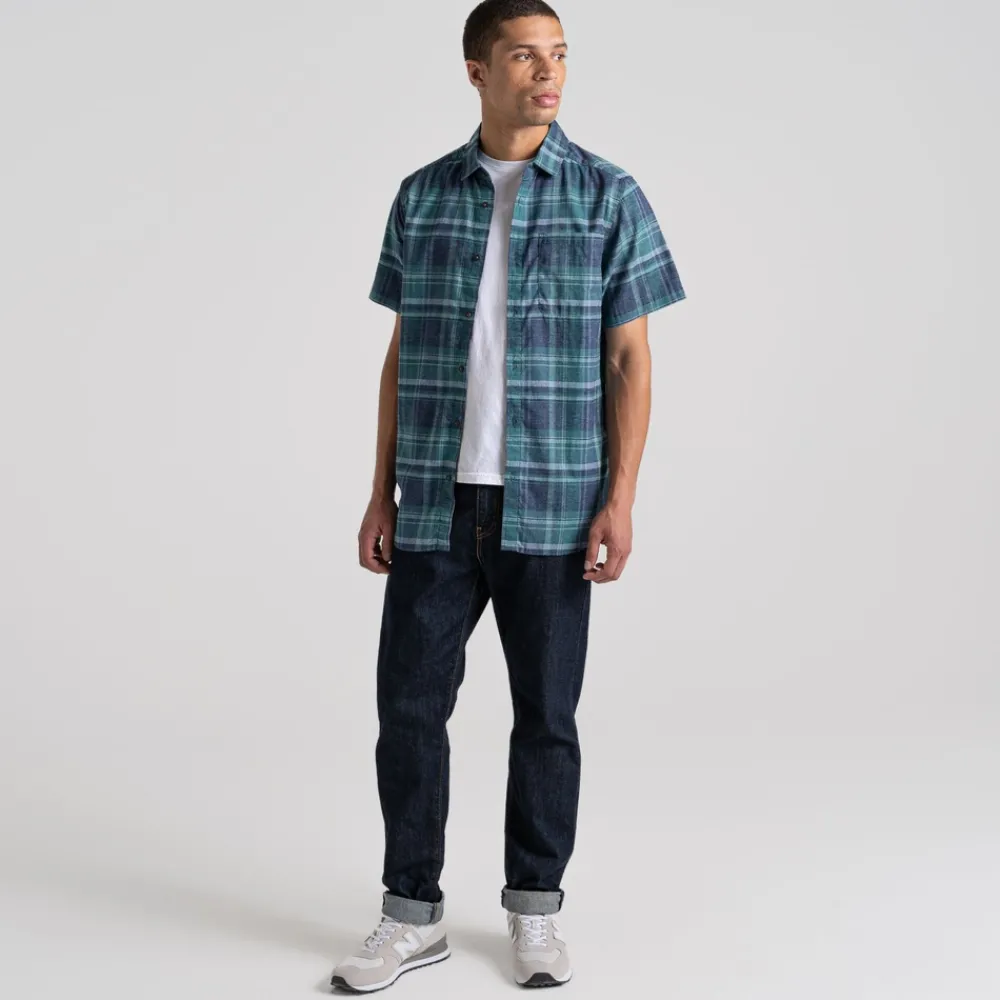New Men's Hila Short Sleeved Shirt | Hiking Holiday
