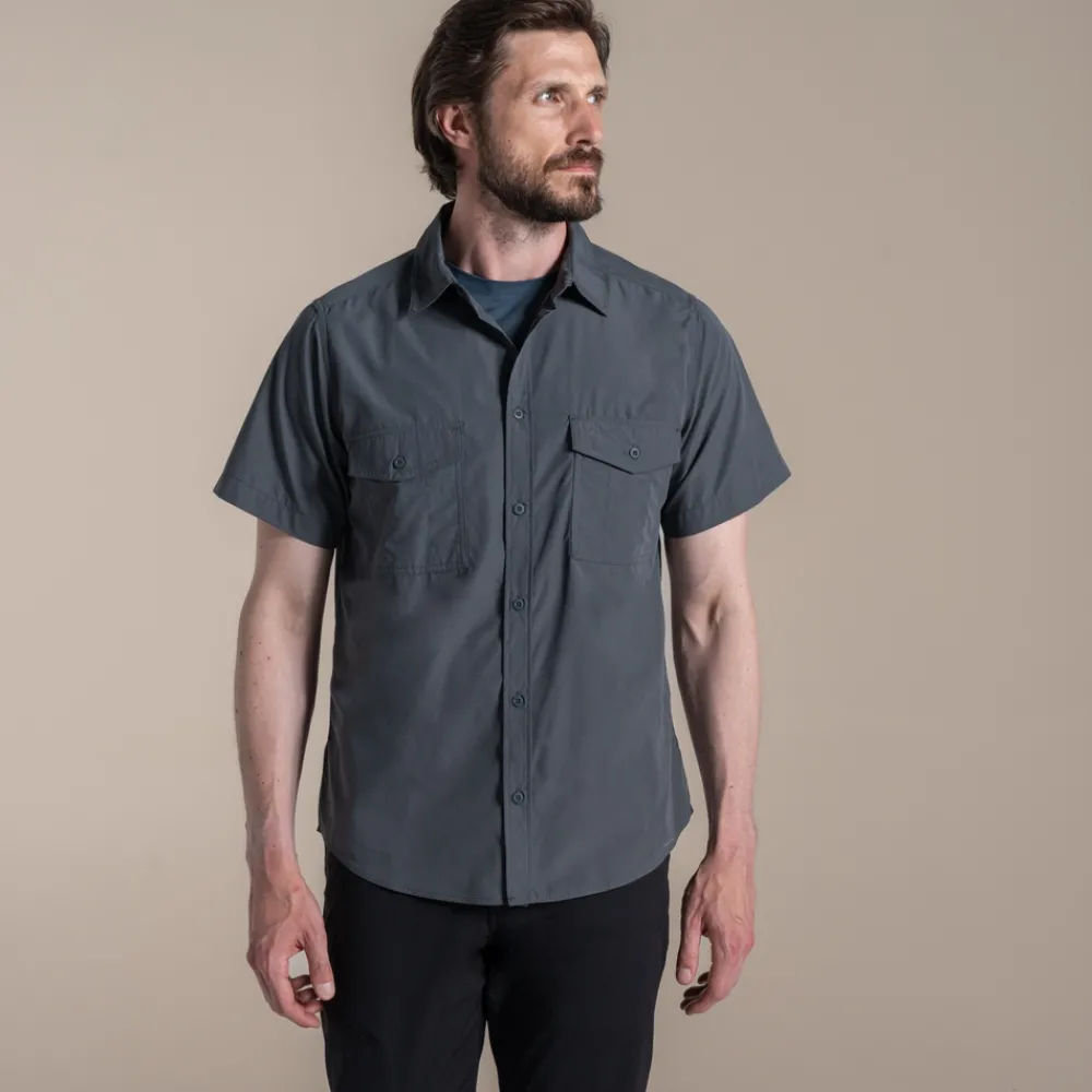 Outlet Men's Kiwi II Short Sleeved Shirt | Mediterranean|Tropical