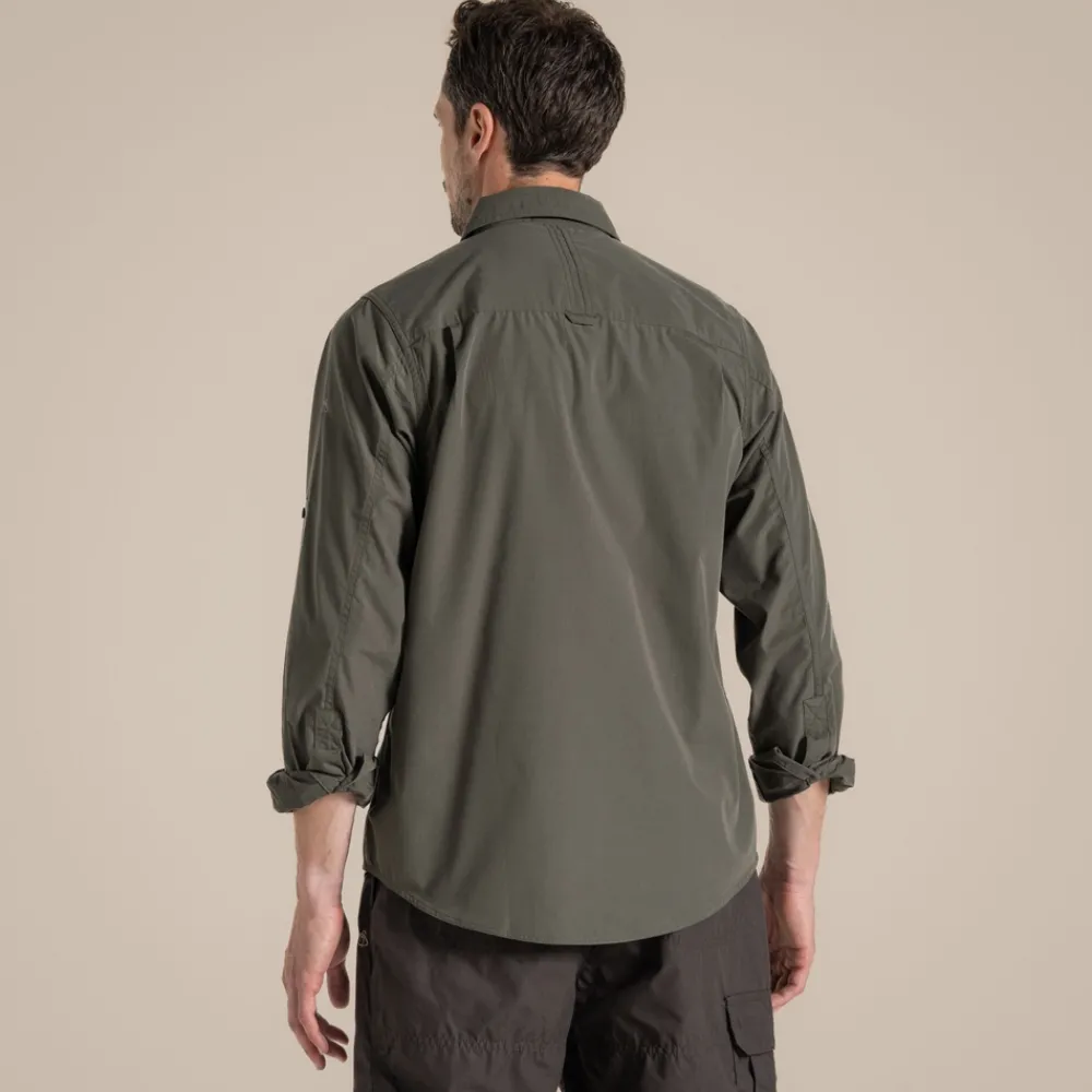 Clearance Men's Kiwi Long Sleeved Shirt | Hiking Holiday|Desert