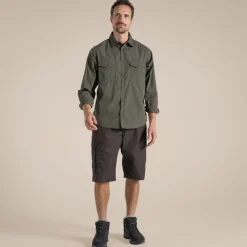 Clearance Men's Kiwi Long Sleeved Shirt | Hiking Holiday|Desert
