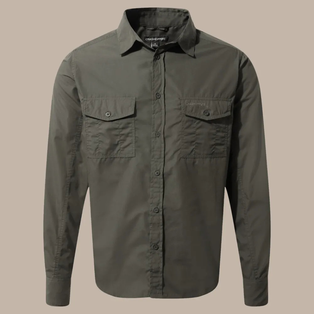 Clearance Men's Kiwi Long Sleeved Shirt | Hiking Holiday|Desert