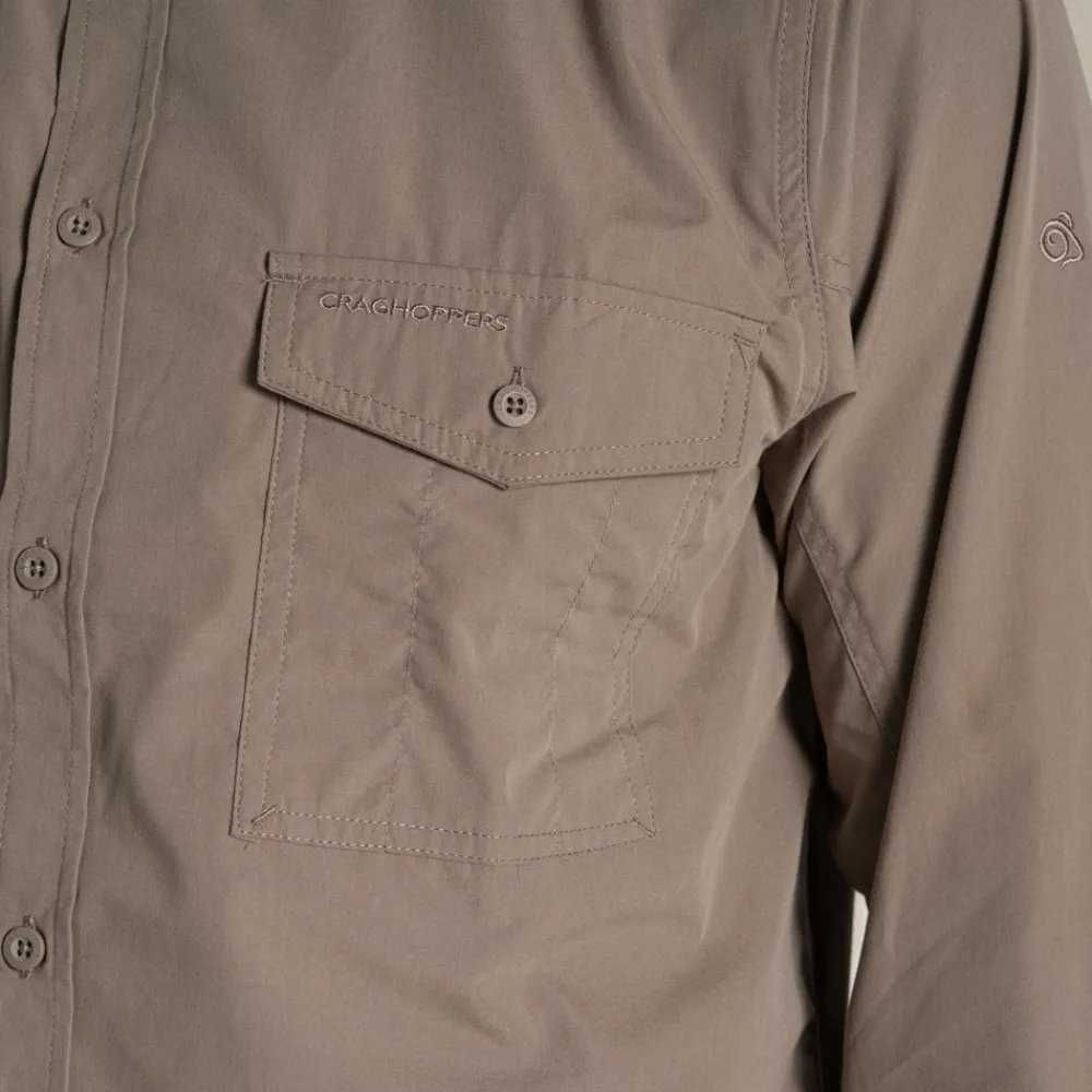 New Men's Kiwi Long Sleeved Shirt | Hiking Holiday|Desert
