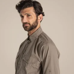 New Men's Kiwi Long Sleeved Shirt | Hiking Holiday|Desert