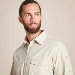 Clearance Men's Kiwi Long Sleeved Shirt | Tropical|Desert