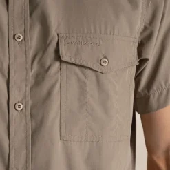 Men's Kiwi Short Sleeved Shirt | Hiking Holiday|Desert