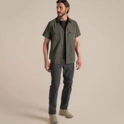 Hot Men's Kiwi Short Sleeved Shirt | Hiking Holiday|Desert