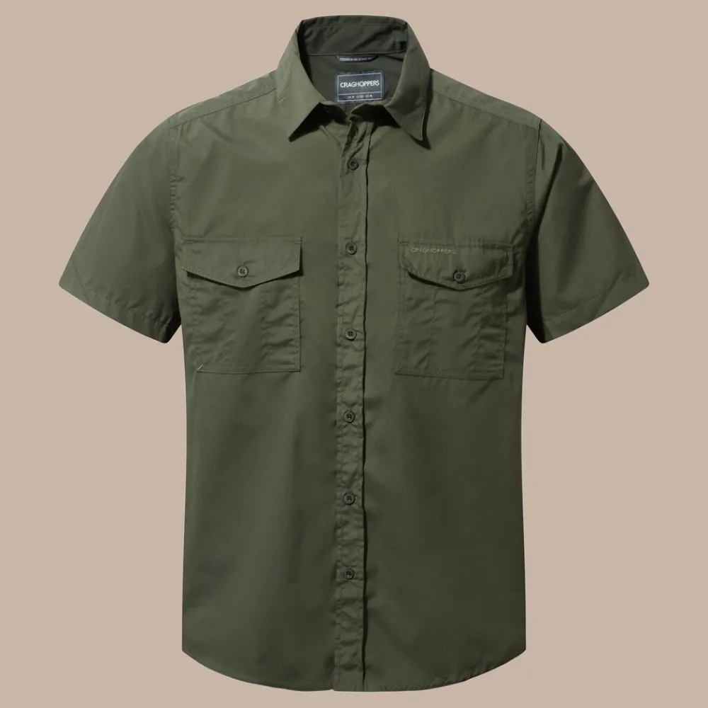 Hot Men's Kiwi Short Sleeved Shirt | Hiking Holiday|Desert