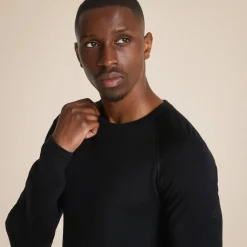 Hot Men's Merino Crew Neck Long Sleeved Baselayer II | T-Shirts & Tops|Long Sleeve