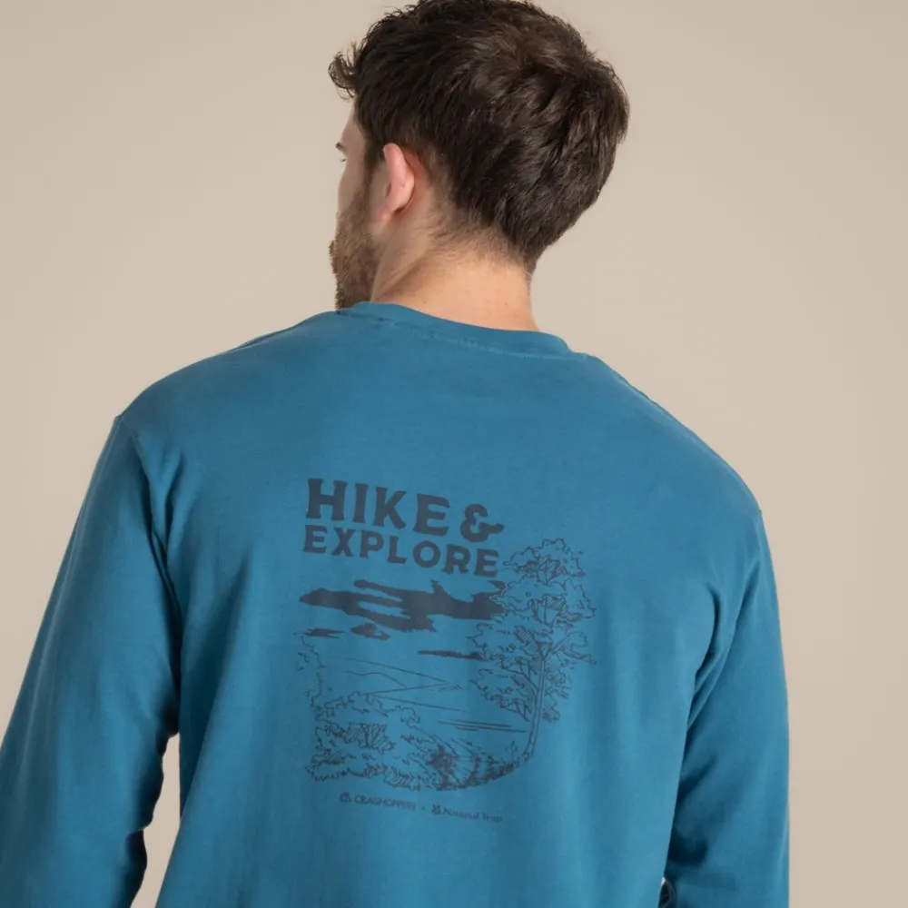 Online Men's National Trust Limestone Long Sleeved Top | T-Shirts & Tops|Long Sleeve