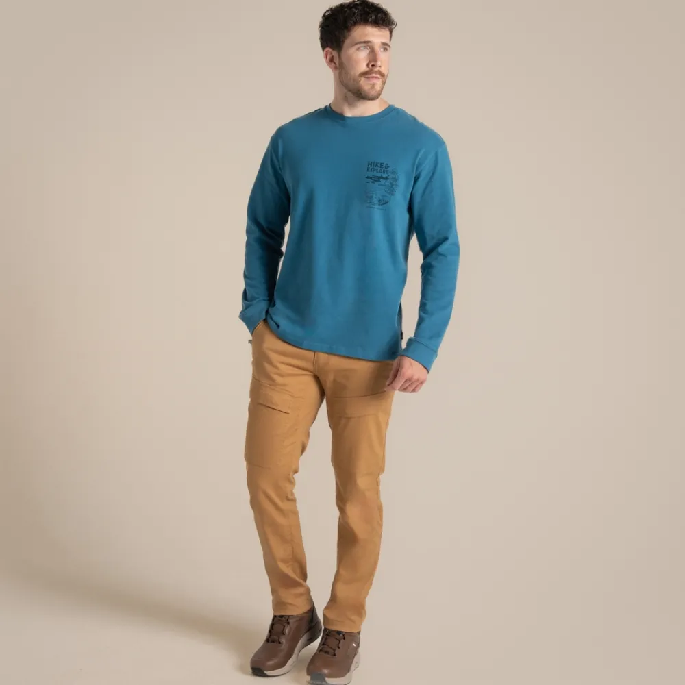 Online Men's National Trust Limestone Long Sleeved Top | T-Shirts & Tops|Long Sleeve