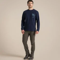 Men's National Trust Limestone Long Sleeved Top | T-Shirts & Tops|Long Sleeve