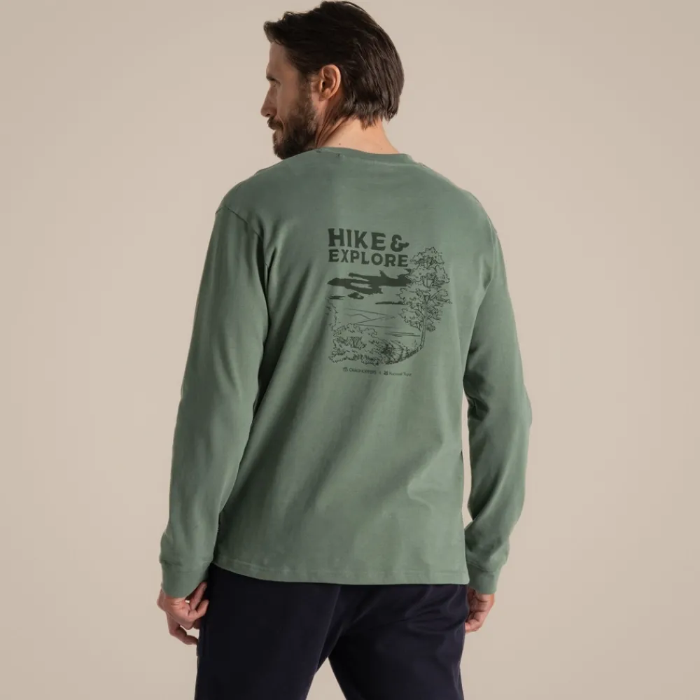 Men's National Trust Limestone Long Sleeved Top | T-Shirts & Tops|Long Sleeve