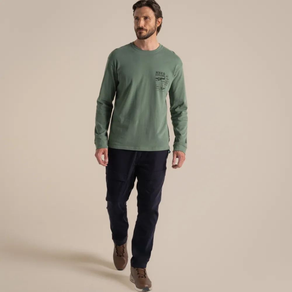 Men's National Trust Limestone Long Sleeved Top | T-Shirts & Tops|Long Sleeve