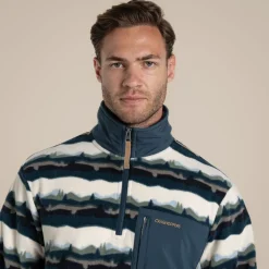 Discount Men's National Trust Losehill Half Zip Fleece | Fleece|Half Zip Fleece