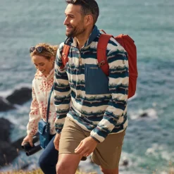Discount Men's National Trust Losehill Half Zip Fleece | Fleece|Half Zip Fleece
