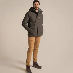 New Men's National Trust Padley Waterproof Jacket | Jungle|Waterproof Jackets