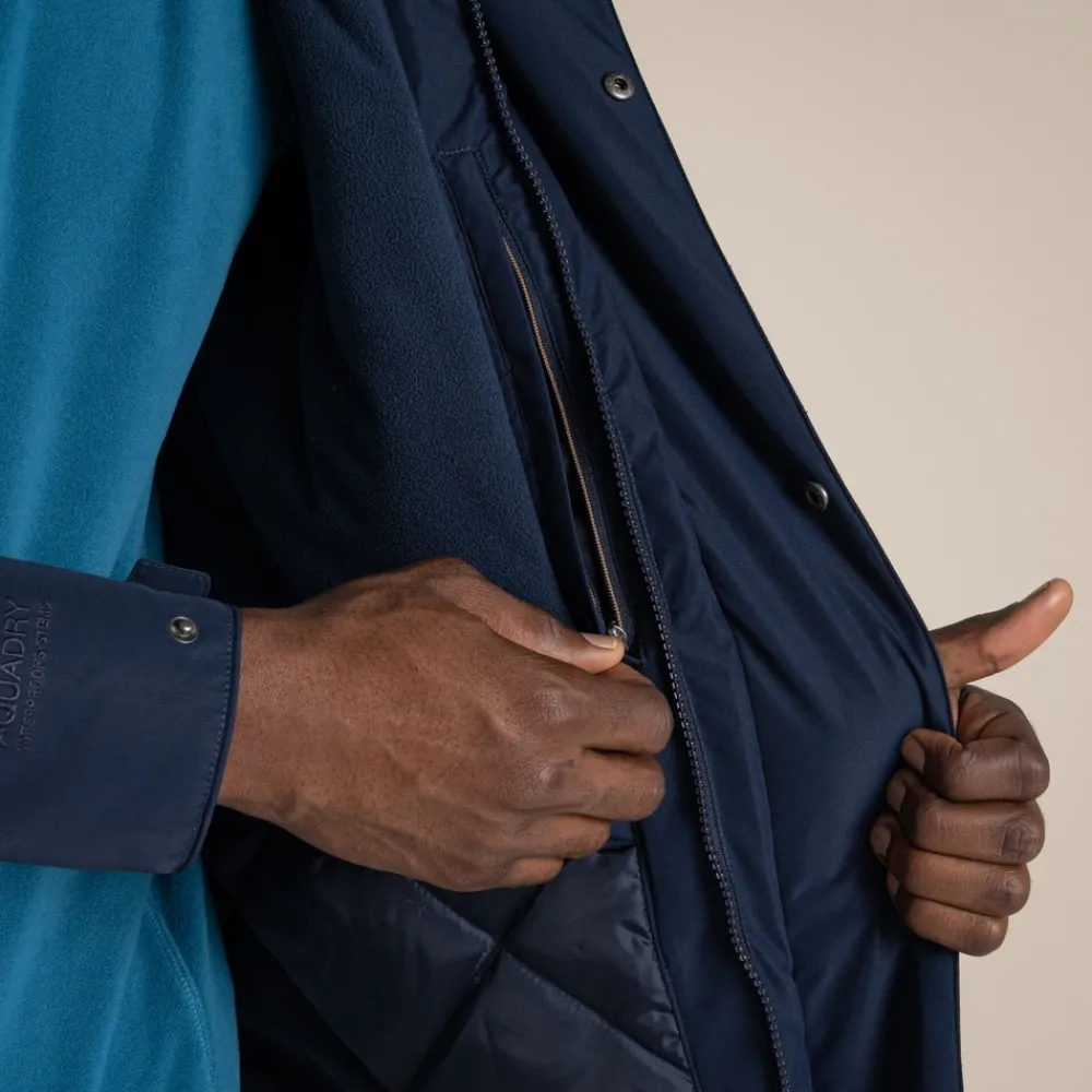 Clearance Men's National Trust Padley Waterproof Jacket | Jungle|Insulated Jackets