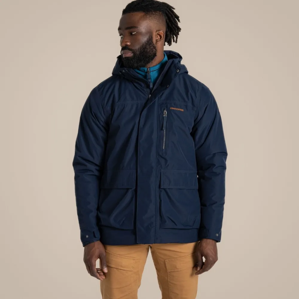 Clearance Men's National Trust Padley Waterproof Jacket | Jungle|Insulated Jackets