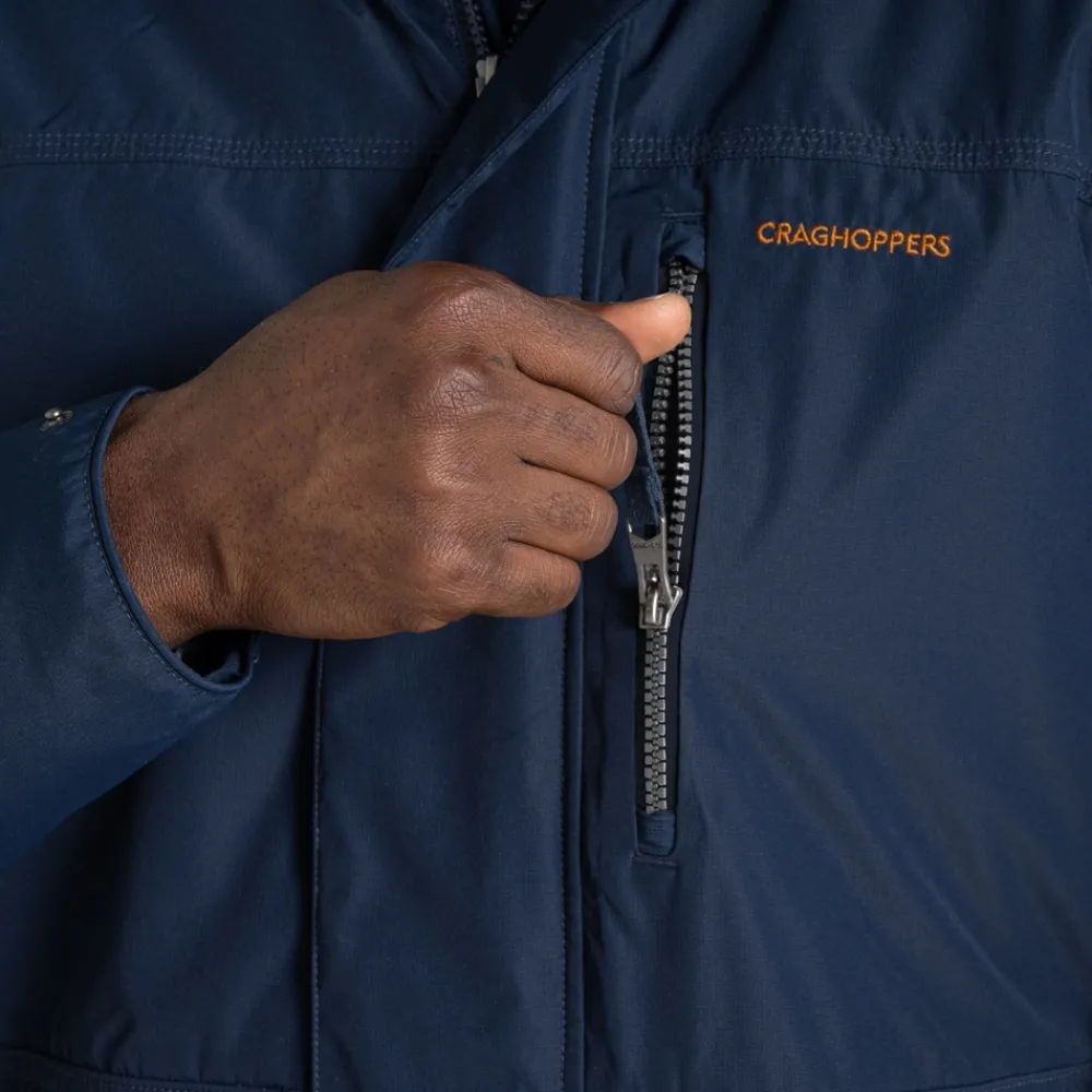 Clearance Men's National Trust Padley Waterproof Jacket | Jungle|Insulated Jackets
