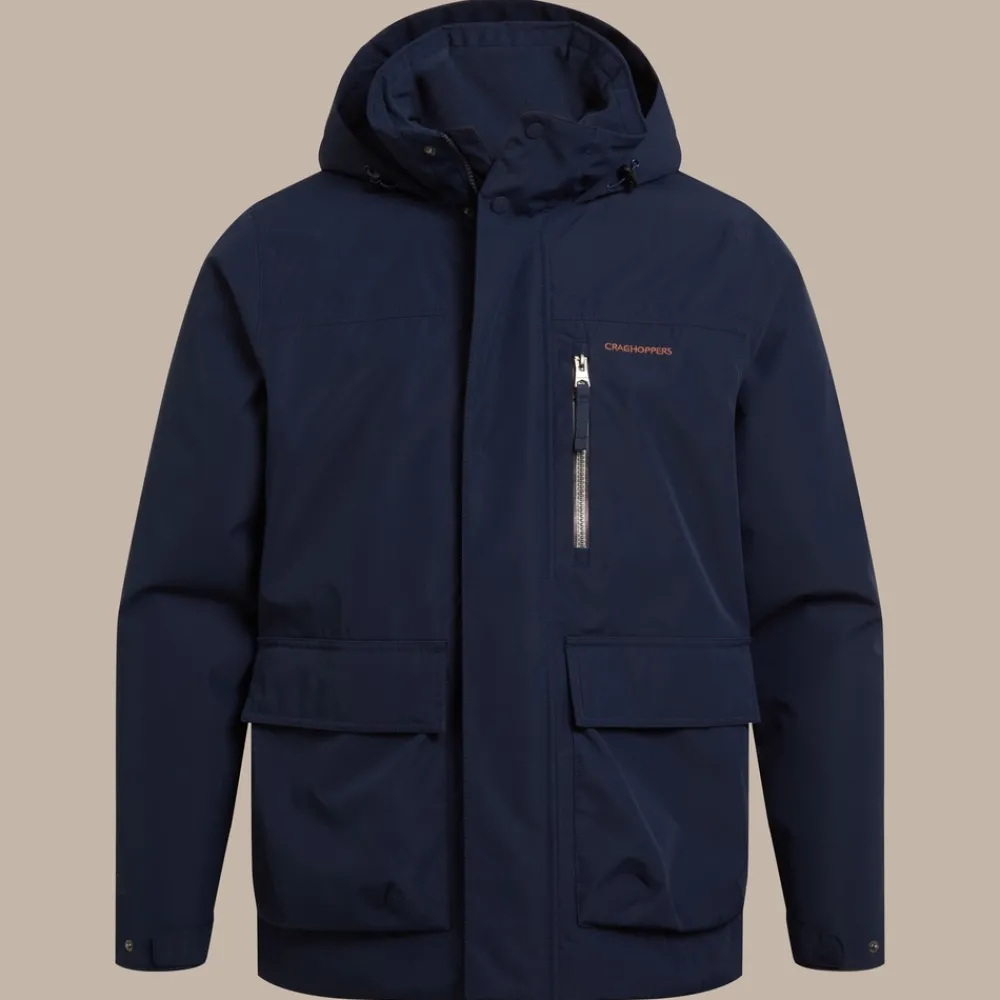 Clearance Men's National Trust Padley Waterproof Jacket | Jungle|Insulated Jackets