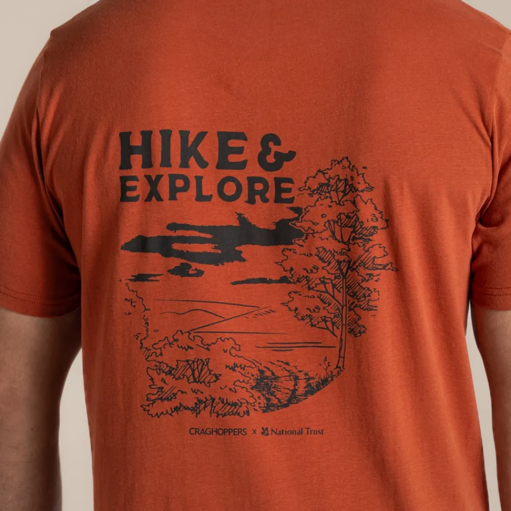 Clearance Men's National Trust Sabden Short Sleeved T-Shirt | T-Shirts & Tops|Short Sleeve
