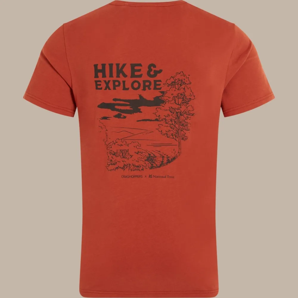 Clearance Men's National Trust Sabden Short Sleeved T-Shirt | T-Shirts & Tops|Short Sleeve