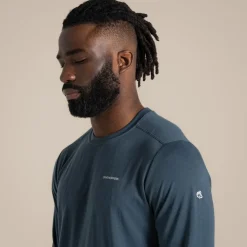 Best Men's Nosilife Abel Long Sleeved T-Shirt | Desert|Jungle