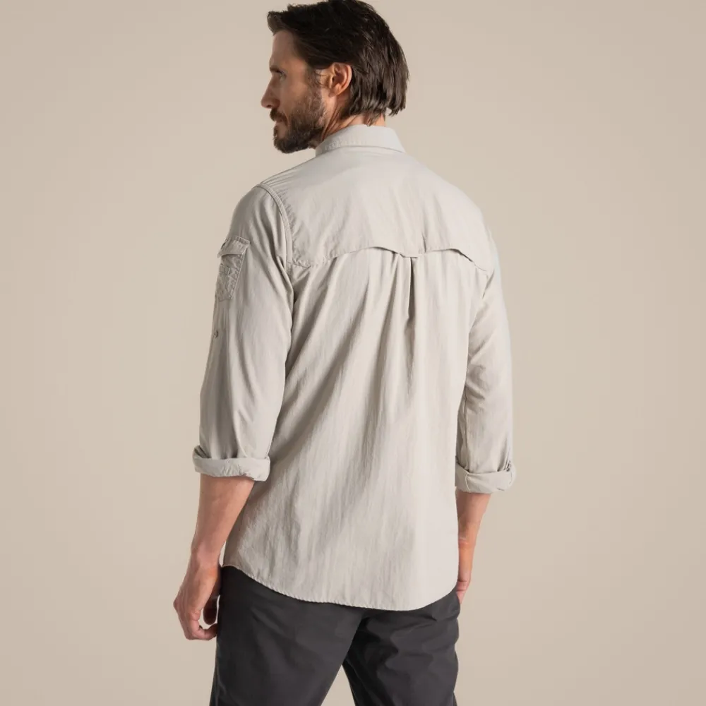 Hot Men's NosiLife Adventure Long Sleeved Shirt III | Desert|Jungle