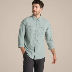 New Men's NosiLife Adventure Long Sleeved Shirt III | Desert|Jungle