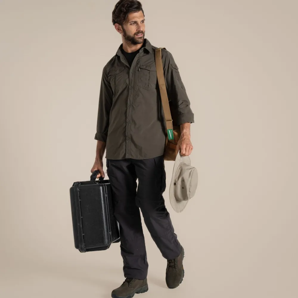 Sale Men's NosiLife Adventure Long Sleeved Shirt III | Desert|Jungle