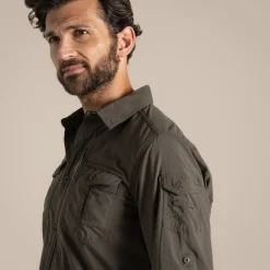 Sale Men's NosiLife Adventure Long Sleeved Shirt III | Desert|Jungle
