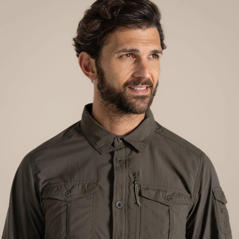 Sale Men's NosiLife Adventure Long Sleeved Shirt III | Desert|Jungle