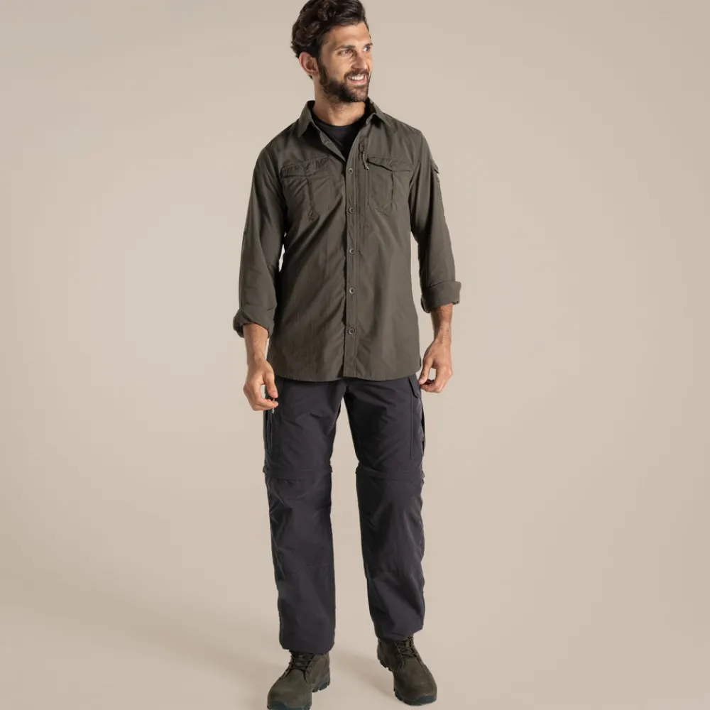 Sale Men's NosiLife Adventure Long Sleeved Shirt III | Desert|Jungle