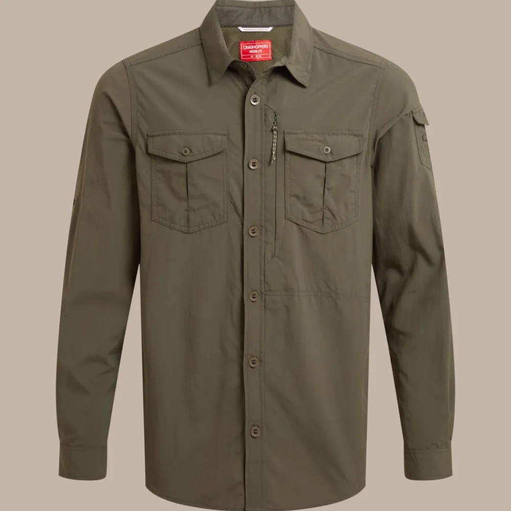 Sale Men's NosiLife Adventure Long Sleeved Shirt III | Desert|Jungle