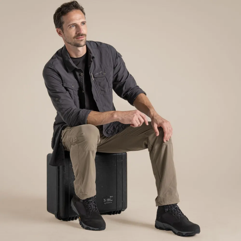 Online Men's NosiLife Adventure Long Sleeved Shirt III | Desert|Jungle